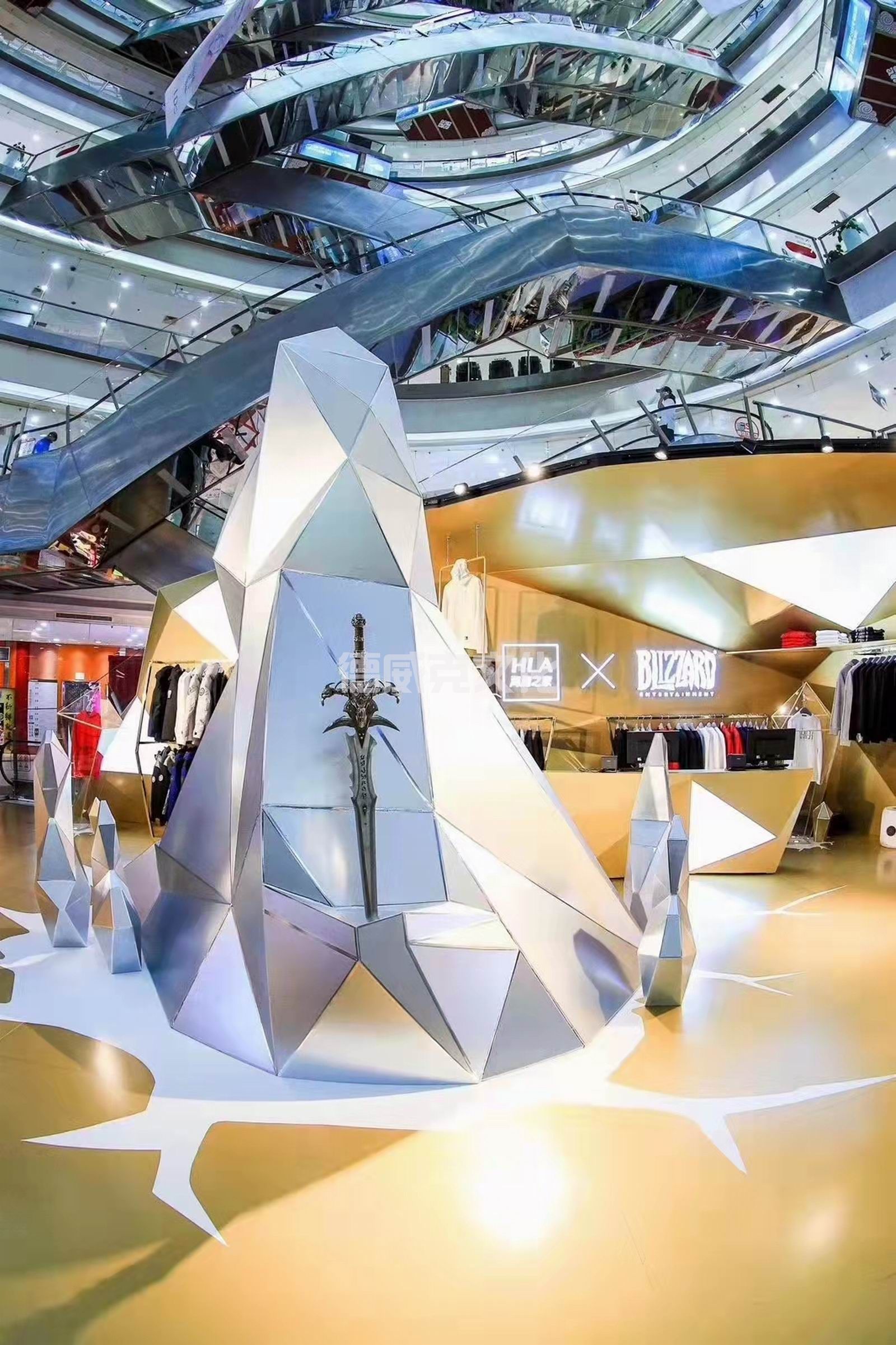 海澜之家＆暴雪系列上海龙之梦快闪店(图5)