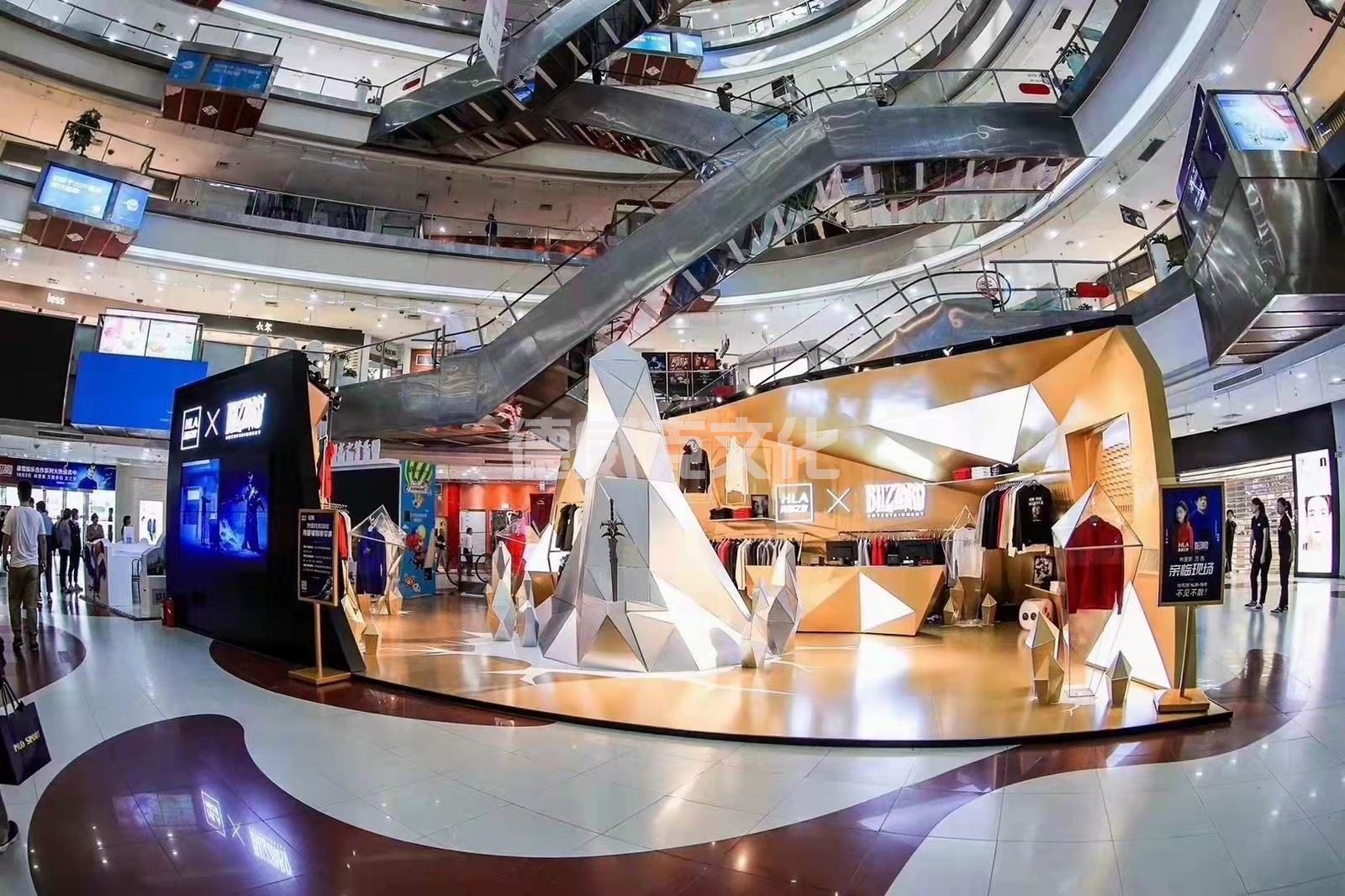 海澜之家＆暴雪系列上海龙之梦快闪店(图1)