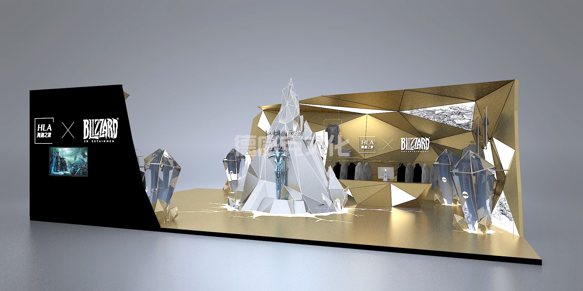 海澜之家＆暴雪系列上海龙之梦快闪店(图2)