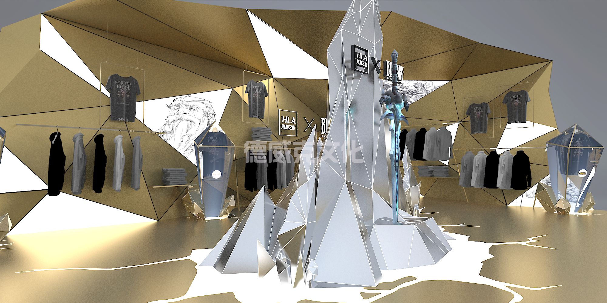 海澜之家＆暴雪系列上海龙之梦快闪店(图6)