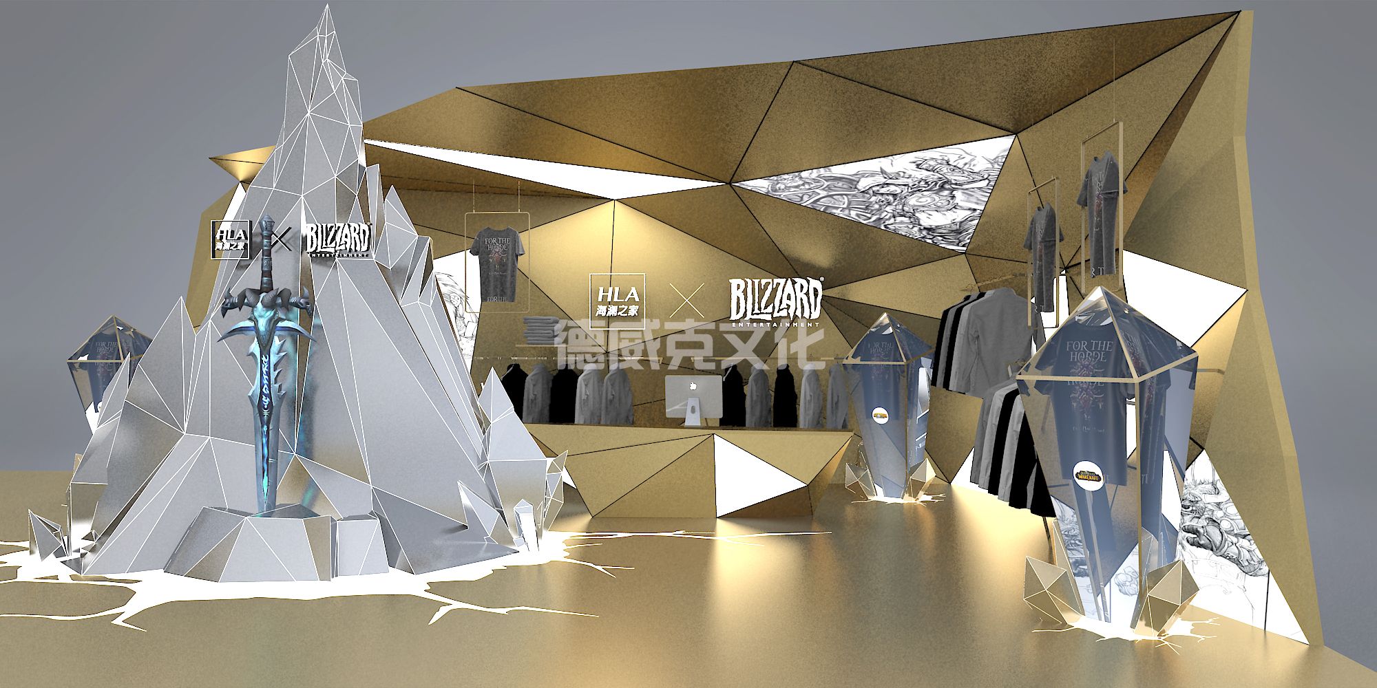 海澜之家＆暴雪系列上海龙之梦快闪店(图8)